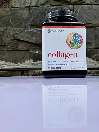 Viên Uống Youtheory Collagen + Biotin Của Mỹ - 290 VIÊN 