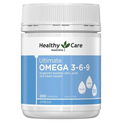 Viên Uống Healthy Care Ultimate Omega 3 6 9 Của Úc 200V