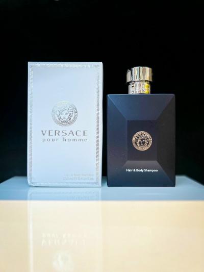 Gel Tắm Gội Hair And Body Shampoo Versace Pour Homme 250ML