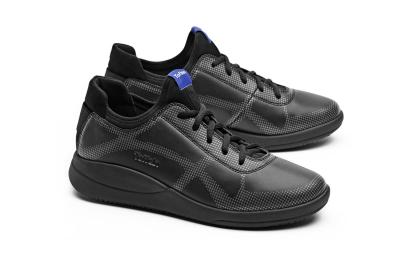 CÒN 2 dôi giày đi nước đi làm cực êm Toffeln SmartSole Sneaker 0361 in Black-SIZE : 38,39 