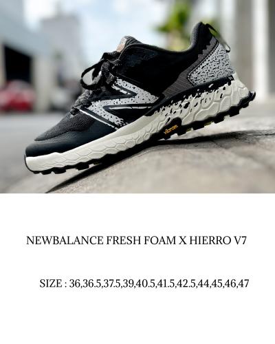 MÀU ĐEN New Balance Hierro V7 GTX Running Shoes  36,36.5,37,37.5,37,39,40,41,42.5,43,44,45,5,47,49