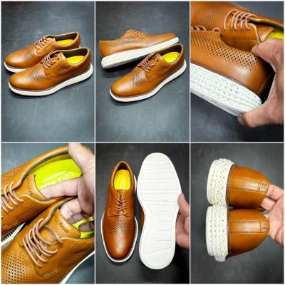 GIÀY OXFORD  COLE HAAN ØriginalGrand 2.0 Wingtip CHẤT DA CỰC KỲ NHẸ VÀ ÊM MẪU SẢN XUẤT 2024  SIZE 43,44 -